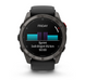 Garmin Fenix 8 Pro &ndash; 51 mm, AMOLED Sapphire, Carbon Gray DLC Titanium with Black/Pebble Gray Silicone Band 010-03199-00 фото 9