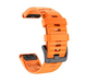 Ремінець силіконовий 22 mm QuickFit Fenix 6 - Orange 21044311 фото