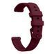 Ремінець силіконовий Garmin Lily 2 - Wine Red 21039331 фото