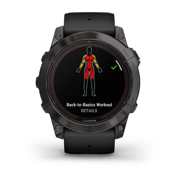 Garmin Fenix 7X Pro &ndash; Sapphire Solar Edition Carbon Gray DLC Titanium 010-02778-10 фото