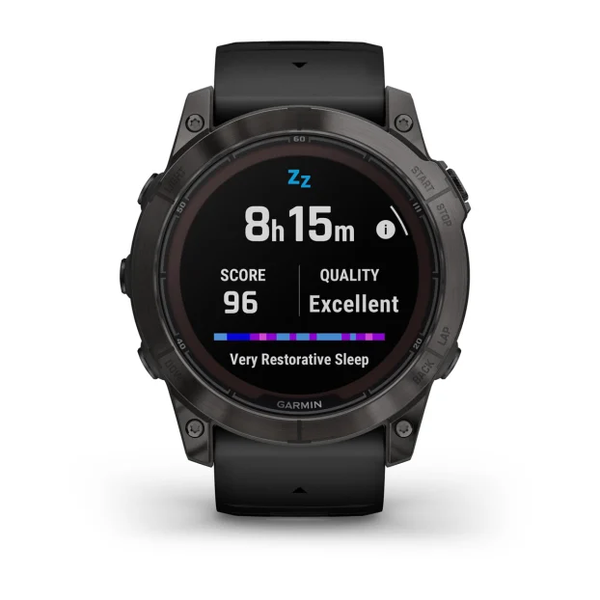 Garmin Fenix 7X Pro &ndash; Sapphire Solar Edition Carbon Gray DLC Titanium 010-02778-10 фото