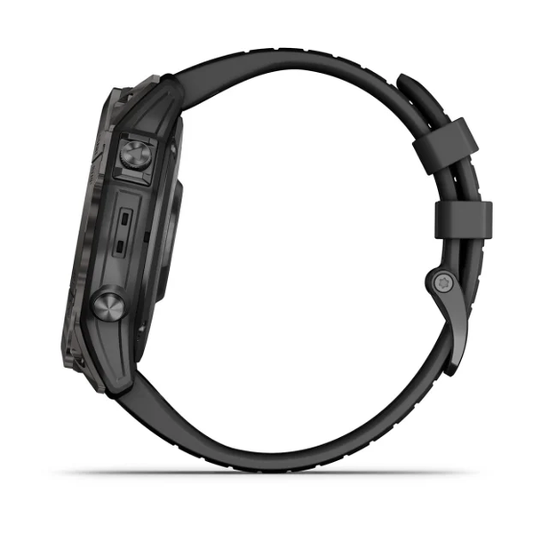 Garmin Fenix 7X Pro &ndash; Sapphire Solar Edition Carbon Gray DLC Titanium 010-02778-10 фото