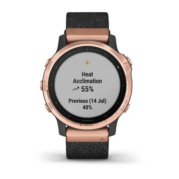 Garmin Fenix 6S Sapphire Rose Gold Black 010-02159-11 фото
