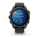 Garmin Fenix 8 Pro &ndash; 47 mm, AMOLED Sapphire, Carbon Gray DLC Titanium with Black/Pebble Gray Silicone Band 010-03198-00 фото 9