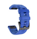 Ремінець силіконовий 22 mm QuickFit Fenix 6 - Dark blue 21044434 фото