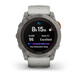 Garmin Fenix 7X Pro &ndash; Sapphire Solar Edition Titanium with Fog Gray/Ember Orange Band 010-02778-14 фото 8