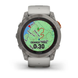 Garmin Fenix 7X Pro &ndash; Sapphire Solar Edition Titanium with Fog Gray/Ember Orange Band 010-02778-14 фото 7