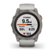 Garmin Fenix 7X Pro &ndash; Sapphire Solar Edition Titanium with Fog Gray/Ember Orange Band 010-02778-14 фото 9